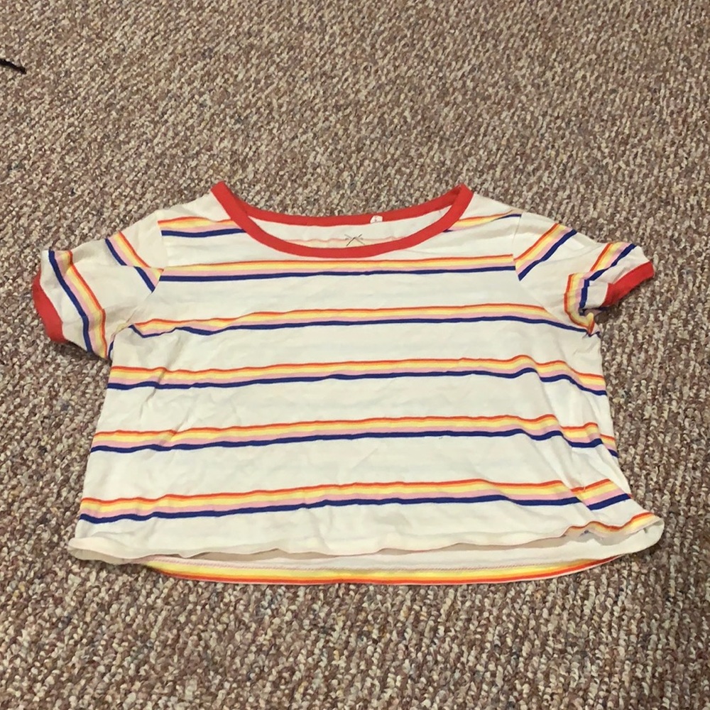 Rainbow Crop Top